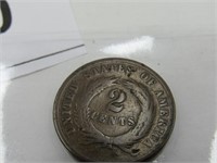 1864 - 2 Cent pc