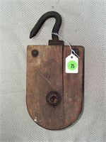 WOOD PULLEY