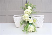 Spring Floral Artificial Floral & IKEA Baskets