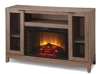 New CANVAS Kinney Media Electric Fireplace TV Stan