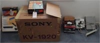Qty of vintage electronics to include: Sony