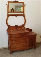 Antique Dresser w/Mirror