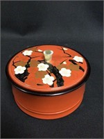 Lacquerware Container Vintage Japan
