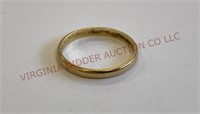 TW 14K Solid Yellow Gold Wedding Band Ring