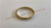 14K Solid Yellow Gold Wedding Band Ring