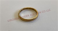 TW 14K Solid Yellow Gold Wedding Band Ring