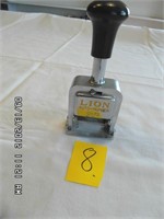 Old Lion- Auto-Number, C-72 Stamper