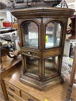SMALL CURIO SIDE TABLE