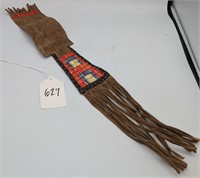 ca. 1880's Plains Indian Quilled Drop