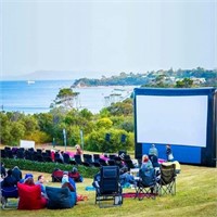 XHYCPY 20 Feet Inflatable Outdoor Projector Movie