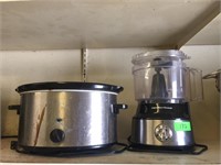 Hamilton Beach Food Processor & PC Crock Pot