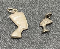 Nefertiti Silver charms , 22g