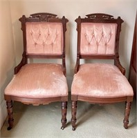 Eastlake Parlor Chairs