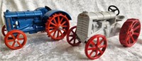 Two Fordson Die Cast Tractors