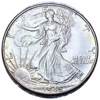 1945 Walking Liberty Half Dollar UNCIRCULATED