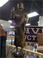 Brass Asian statue