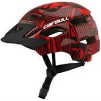 CairBull Helmet, Red & Black