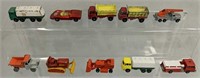 Matchbox lot 10 Cars and Trucks all Played with