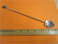 900 Sterling Silver Tea Leaf Spoon
