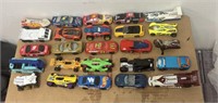 25 car Hot Wheels lot