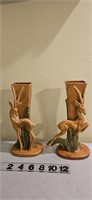 Pair -Royal Haeger Vases Both Excellent Condition