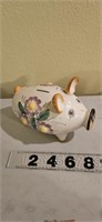 Italian Pottery Piggy Bank