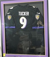 Baltimore Ravens Autographed Justin Tucker Jersey