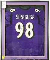Baltimore Raven Tony Siragusa Autographed Jersey