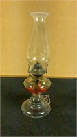 Vintage Glass Gas Finger lamp Lantern Kerosene