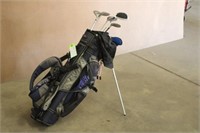 Set Of Golf Clubs With Bag