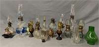 Miniature Oil Lamp Collection