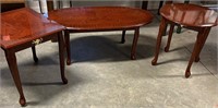 Cocktail Table and 2 End Tables