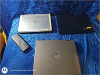 Lot of 3 laptops untested + blackweb storage