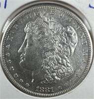 1881-S Silver Morgan Dollar MS