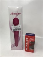 New Rechargeable Personal Massager (pink) and
