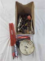 Bits and saw blades, misc lot