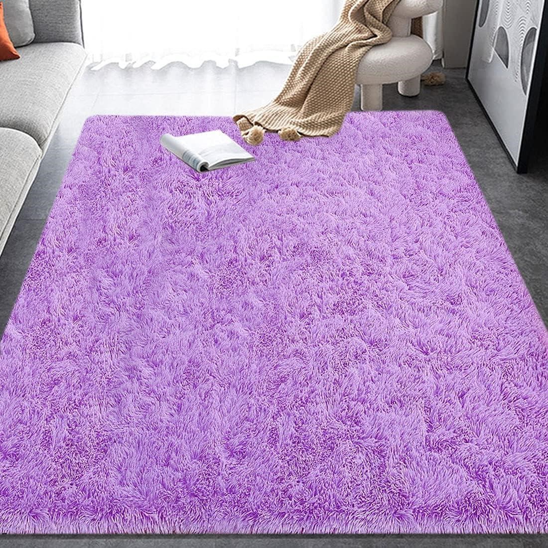 SEALED-Area Rug Fluffy Carpet Anti-Slip