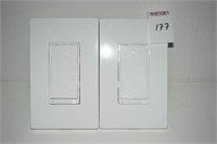 2PACK CE SMART HOME 3-WAY WI-FI SMART DIMMER LIGHT