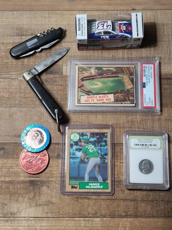 Collectibles Sell! Trading cards, Mickey Mantle, M Jordan