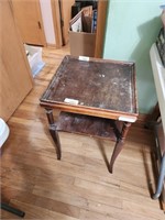 Vintage End / Side Table - approx. 15" w & 24" t