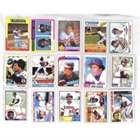 (16) Different Rod Carew Cards