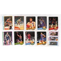 (14) 1970's-80's Basketball Cards