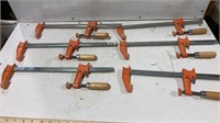 (6) Wood Clamps (ATG)