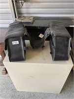 Motorcycle Saddle Bags - Leather