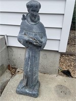 30" concrete St. Francis statue