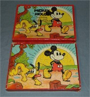 1930's Mickey Mouse Jig Saw Puzzle, Chad Valley