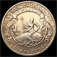 1935 Hudson Half Dollar CLOSELY UNCIRCULATED