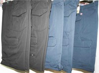 (5) Red Kap Uniform Shorts, Size 30