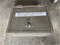 METAL SAFE - NO COMBINATION - SEE INSTRUCTIONS