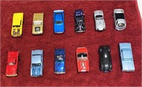 Set of (12) Hot Wheels